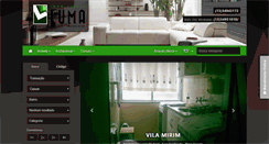 Desktop Screenshot of imobiliarialuma.com.br