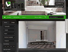 Tablet Screenshot of imobiliarialuma.com.br
